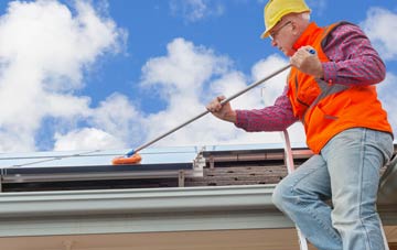 Iron Cross soft wash roof cleaning